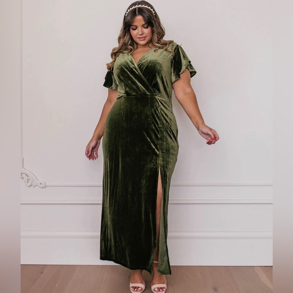 JessaKae Everly Velvet Dress 4x